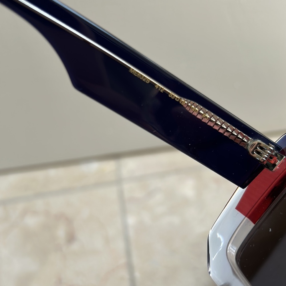 Marni Me632s Colorblock Rectangular Sunglasses - image 4